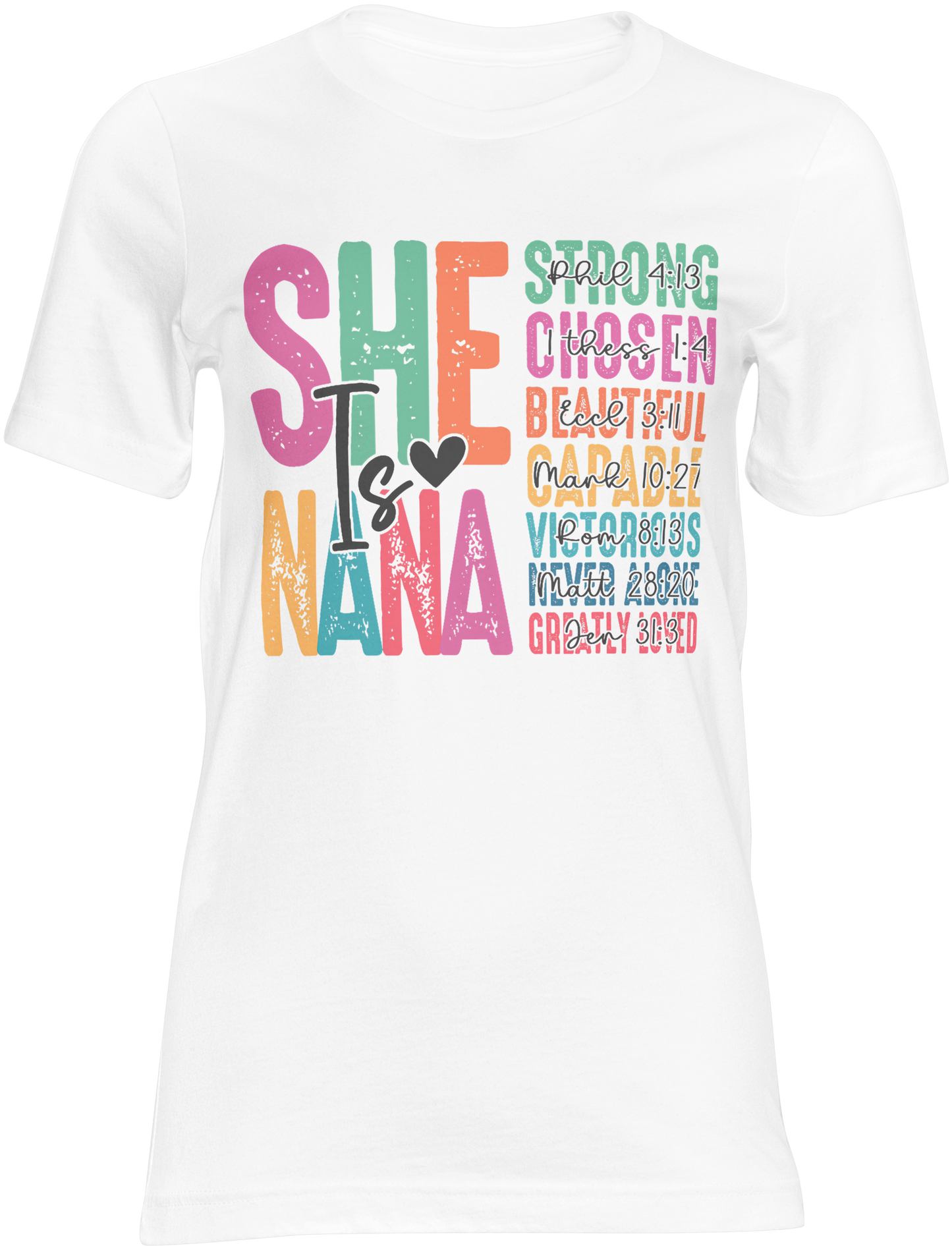 She is NANA Short Sleeve T-Shirt